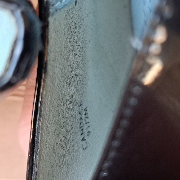 Ellen Tracy Candace Patent Leather Dressy  Classy Quality Elagant Nuetral Flats - Picture 7 of 11